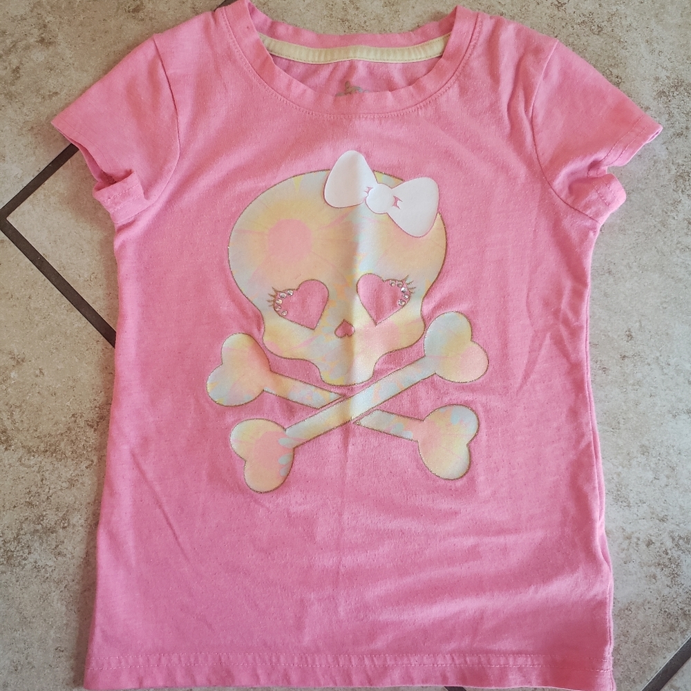 Girls skull t-shirt